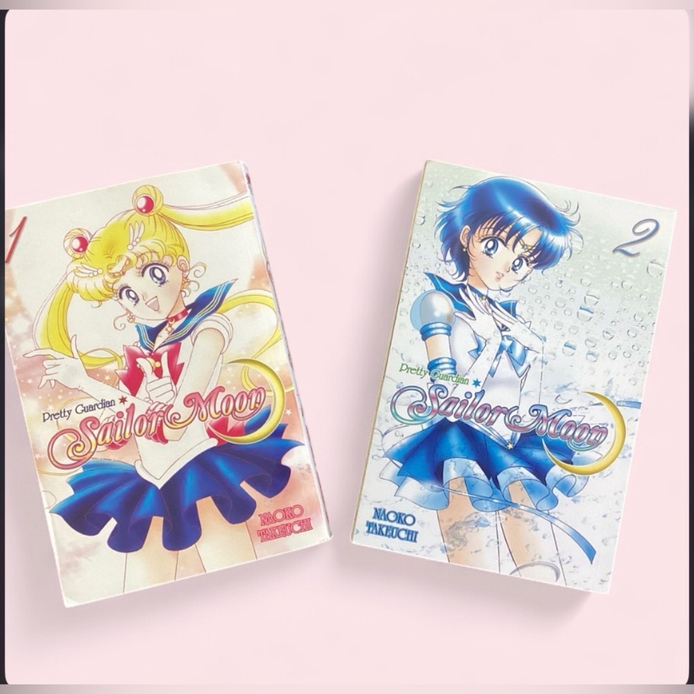 Pretty Guardian Sailor Moon Volume 1 and volume 2